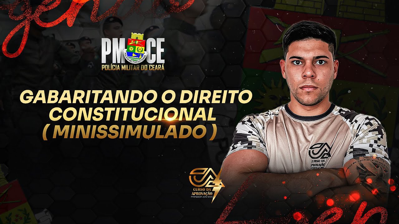 DESTRUINDO O CONSTITUCIONAL - MINISSIMULADO COMPLETO PMCE DE DIREITO CONSTITUCIONAL