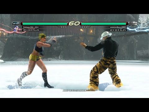 04 Christie vs Heihachi Mishima - Tekken 6 ( Uchiha x24 ) Gameplay Online  PS3