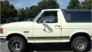 1989 Ford Bronco Used Cars Laurens SC