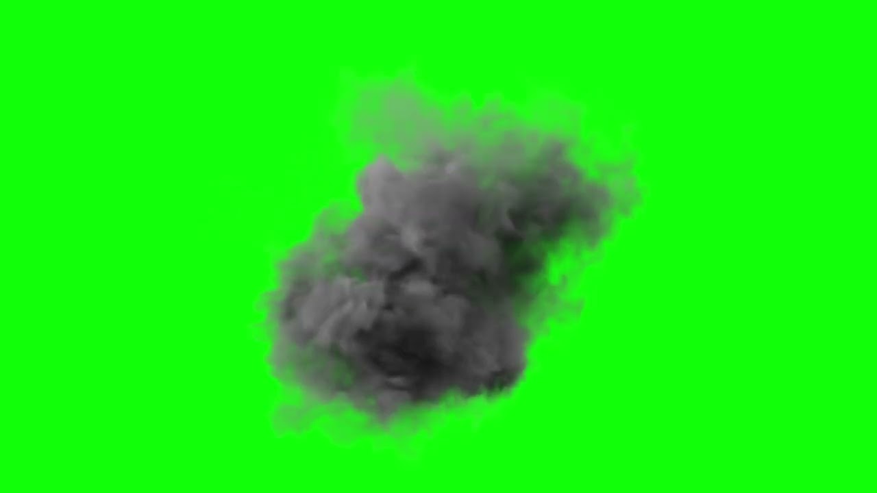 [4K] GREEN SCREEN VIDEO EFFECT SMOKE  CENTER CHROMA KEY