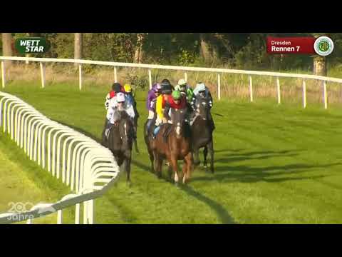 Galopprennbahn Dresden 24.09.2022  - 7.Rennen