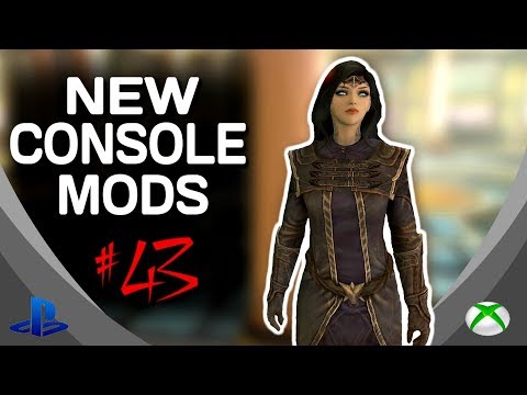 Skyrim Special Edition: ▶️5 BRAND NEW CONSOLE MODS◀️ #43 (PS4/XB1/PC)