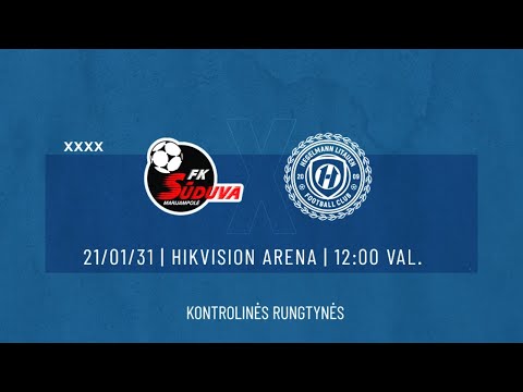 Kontrolinė dvikova: FK Sūduva - FC Hegelmann Litauen | Tiesiogiai