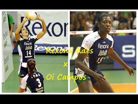 Superliga 2004/2005 - Rexona Ades x Oi Campos - Semifinal (Jogo 4)  - Vôlei Feminino