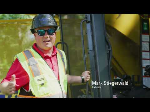 IQAN MD4 digital control system for the Komatsu XT5