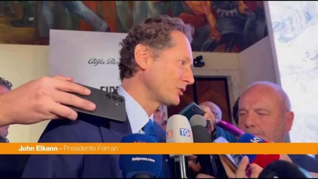 Elkann "I piloti della Ferrari pensino a guidare e parlino meno"