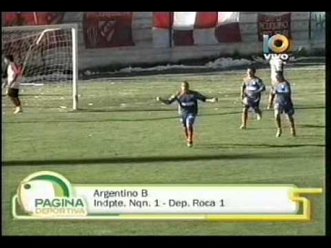 Independiente 1 - Deportivo Roca 1