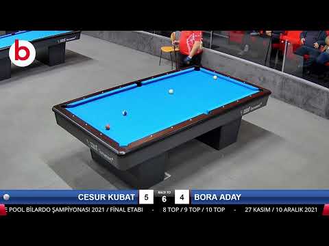 CESUR KUBAT & BORA ADAY Bilardo Maçı - 