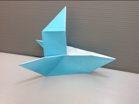 Daily Origami: 020 - Catamaran