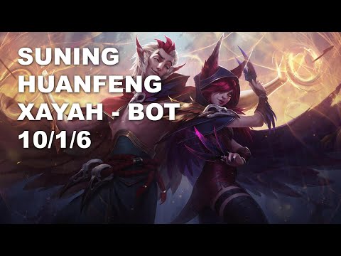 Suning huanfeng Bot Xayah vs Aphelios - KR Grandmaster Patch 10.8