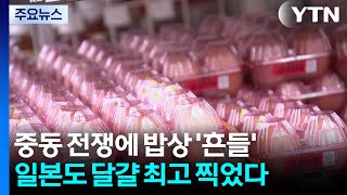 중동 전쟁에 밥상 '흔들'...일본도 달걀 최고 찍었다 / YTN