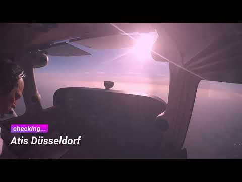 VFR Flug - Training mit Avionics Garmin 1000 Glascockpit auf einer Cessna 172