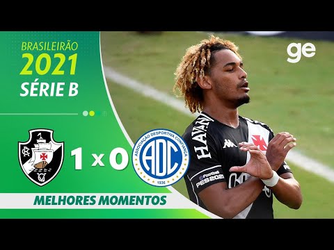 Gols e lances de Vasco da Gama x Confiança-SE
