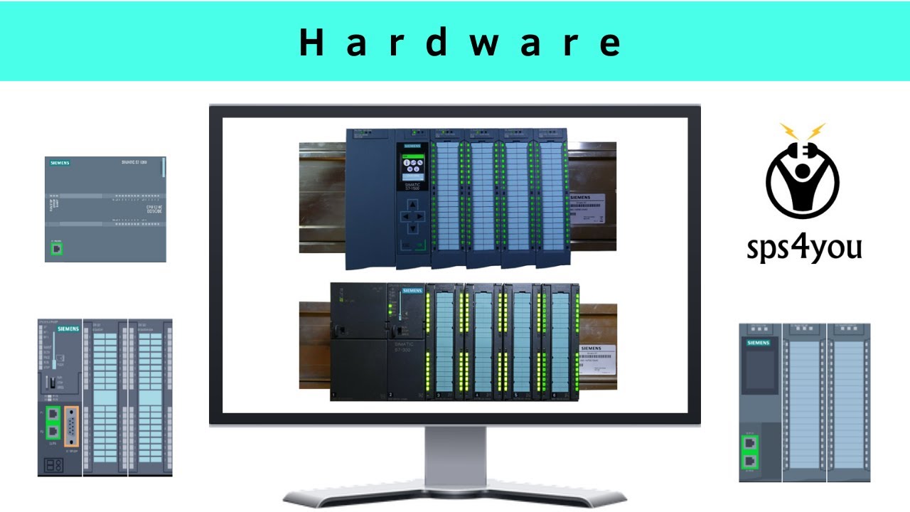 Überblick Siemens Simatic SPS Hardware - SPS programmieren lernen - Online Grundkurs (Kapitel 1.2)