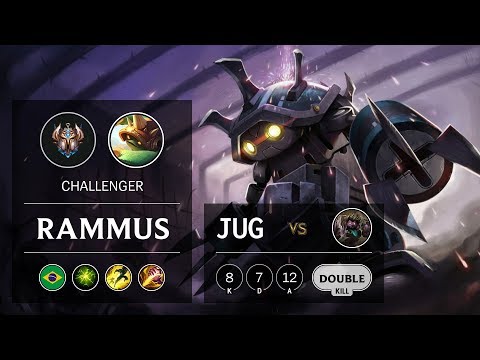 Rammus Jungle vs Dr. Mundo - BR Challenger Patch 9.21