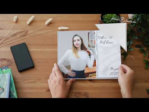 Выпускной альбом для 9-11 классов. Вариант Простой, книга Классик.