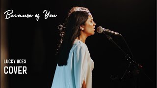 Download lagu Because of you Song by Keith Martin (Lucky Aces cover Wedding Band Bali) #becauseofyou #cover mp3