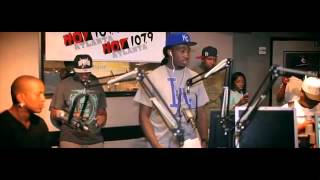 Nard & B w/ Mykko Montana Premiering new song "Playing Wit Bands" at Hot 107.9