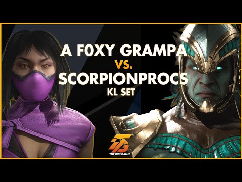 SCORPIONPROCS VS A F0XY GRAMPA - Kotal Kahn vs Mileena - Kombat League Set - 【Mortal Kombat 11】