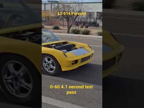 Thumbnail for Ls Powered 914 Porsche 0-60 test pass at 4.1 seconds by Porsche