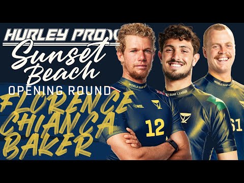 John John Florence, João Chianca, Baker | Hurley Pro Sunset Beach 2023 - Opening Rnd Heat Replay