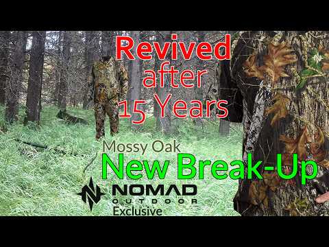 Nomad Outdoors Mossy Oak New Break Up on the Camo Matrix