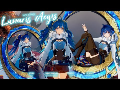 Iuno X Freja - Lunaris Aegis - Paid Commission By @ahmedalhameli3961 - Woju Mod - WUWA 2.7