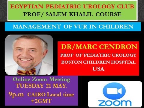 Management of VUR in children, by professor Marc Cendron