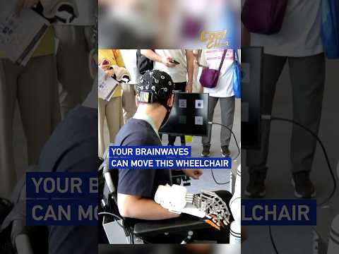 Your brainwaves can move this wheelchair #coolchina