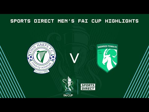 Sports Direct Men’s FAI Cup Second Round | Finn Harps 5-0 Skerries Town | Highlights