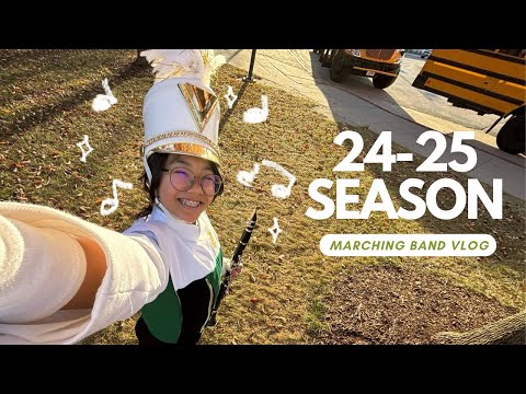 24-25 marching band vlog