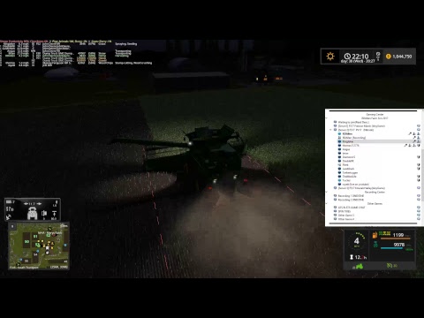 RDAllen Live Stream Multiplayer Farming Simulator 17 Pleasant Valley Harvesting Weed