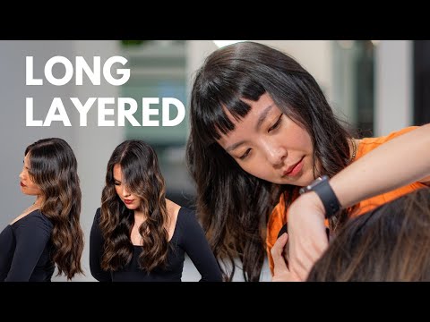 Achieve Gorgeous Hairstyle with Mai's Long Layered Cut...