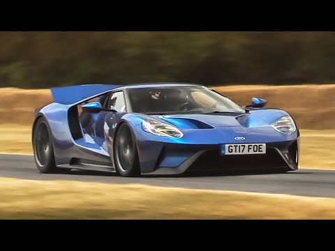 Ford GT 2017 Accelerations, Revs & EcoBoost V6 Sound