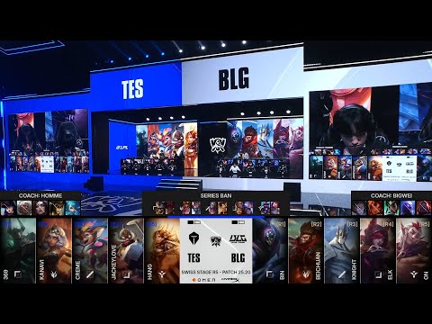 【2025全球總決賽】瑞士輪 第九日 TES vs BLG #3