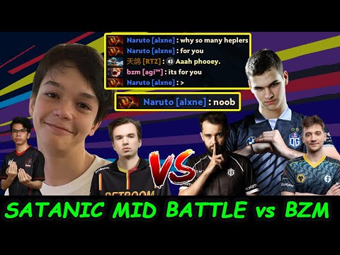 WHEN SATANIC 15 Y/O PRODIGY GO MID vs OG MIDLANE BZM - EPIC GAME ALL-STAR SERVER EU