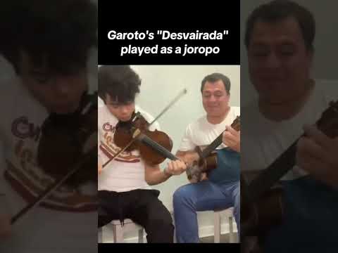Garoto's "Desvairada" played as a Joropo! Violin/cuatro Brazil-Llanos fusion. 🎻 #Joropo#violin