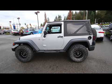 2011 Jeep Wrangler Sport | Bright Silver Metallic | BL577936 | Redmond | Seattle