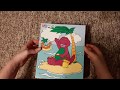 Vintage Barney The Dinosaur Puzzle Opening