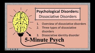 Psychological Disorders: Dissociative Disorders