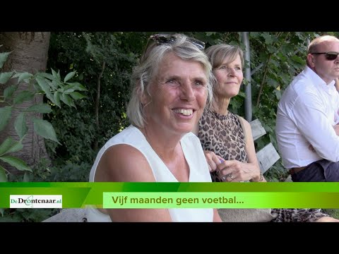 Voetbalfans van Asv Dronten zijn blij dat de bal weer rolt