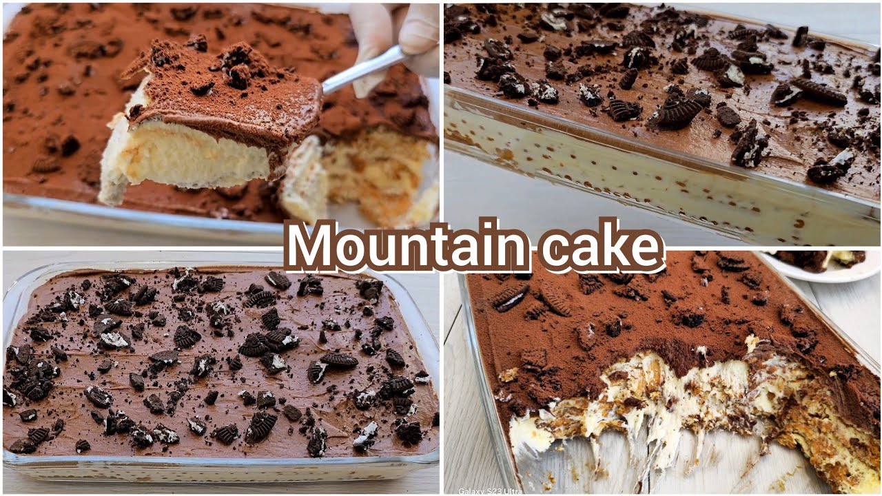 طريقة عمل ماونتن كيك او حلى الجبل