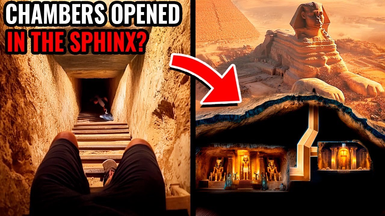 Scientists Just Found MORE Hidden Tunnels Underneath The Sphinx