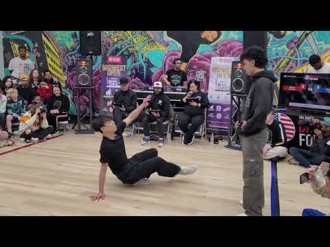 B-Boy Benda vs. B-Boy Valencio | Breaking for Gold Midwest Open House of Dance Twin Cities | Top 16