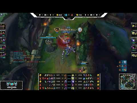 🔹[PAR] Cl0x🔹Differen -VS- 🔸[SLY] Peng - LoL Ranked Replay