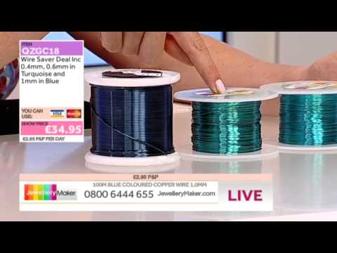 How To Make Gemstone Jewellery Using WireJewelleryMaker LIVE (AM) 19/06/2014