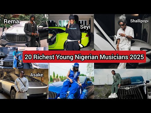 2025▪️ТОП-20 САМЫХ БОГАТЫХ МОЛОДЫХ НИГЕРИЙСКИХ МУЗЫКАНТОВ 2025 ГОДА. СОСТОЯНИЕ, АВТОМОБИЛИ, ДОМА,...