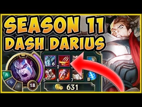 WTF! NEW SEASON 11 ITEM GIVES A DASH TO DARIUS??? NEW DARIUS TOP GAMEPLAY! - League of Legends