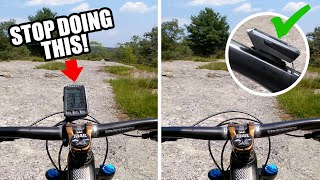 Improve your mountain bike POV footage with the Enduro Mount from 76 Projects