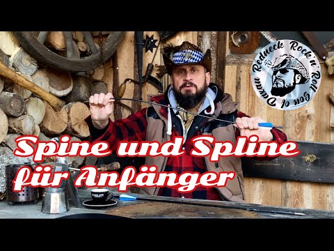 Bogenschiessen spine und spline für Anfänger! Und ein bisschen was über schlechte Pfeile